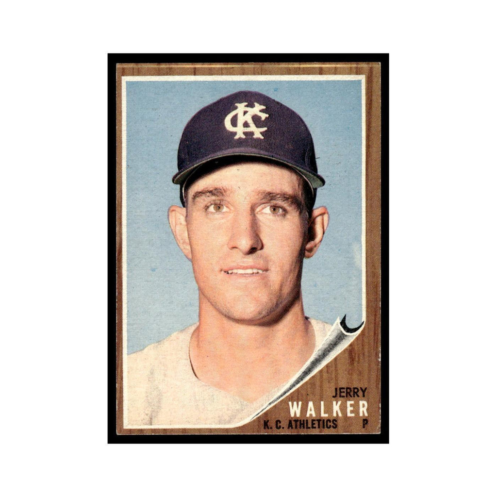Jerry Walker 1962 Topps #357 Kansas City Athletics Baseball Card VG