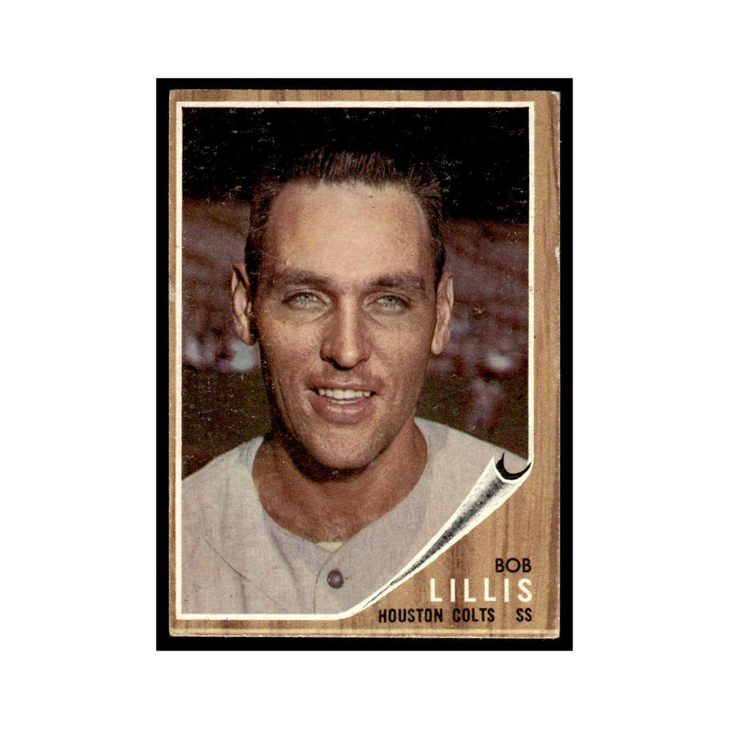 Bob Lillis 1962 Topps #74 Houston Colt .45s Baseball Card VG