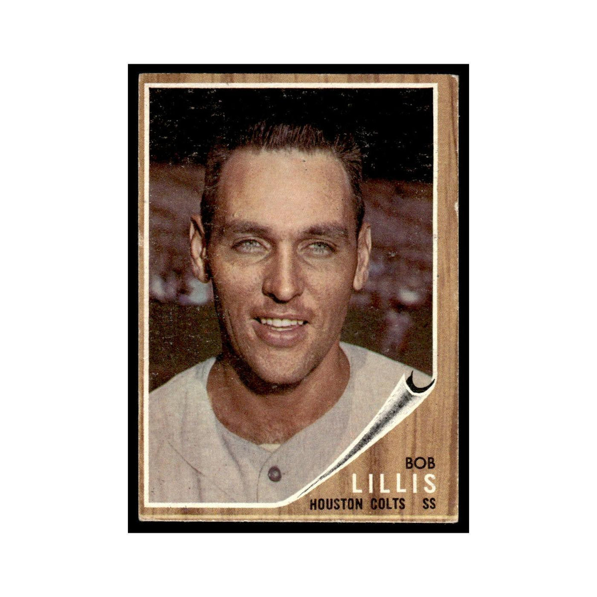 Bob Lillis 1962 Topps #74 Houston Colt .45s Baseball Card VG