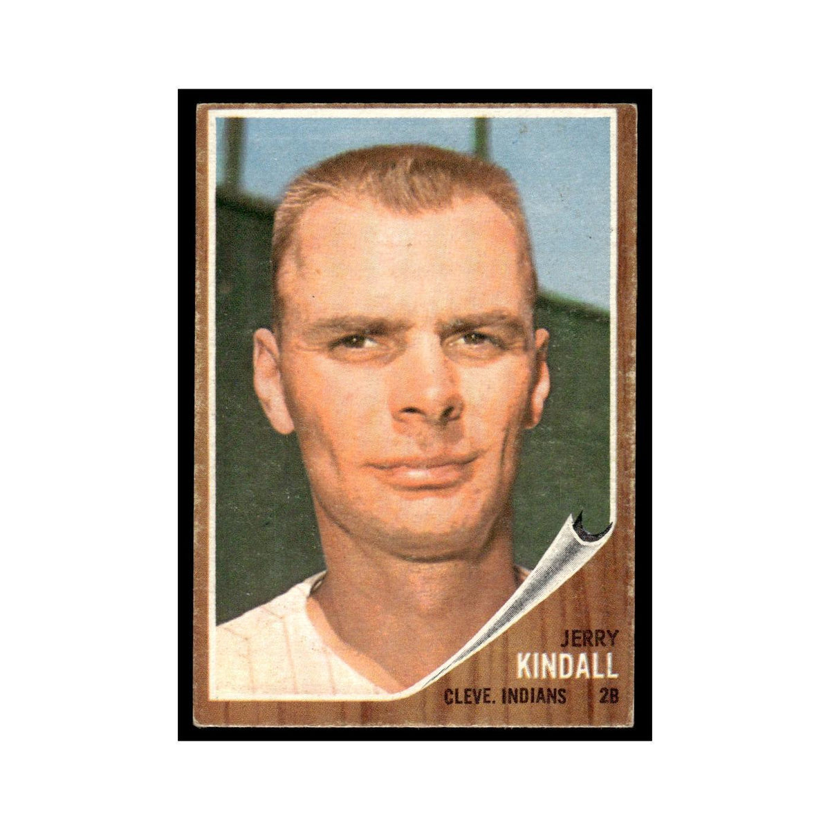 Jerry Kindall 1962 Topps #292 Cleveland Indians Baseball Card VG