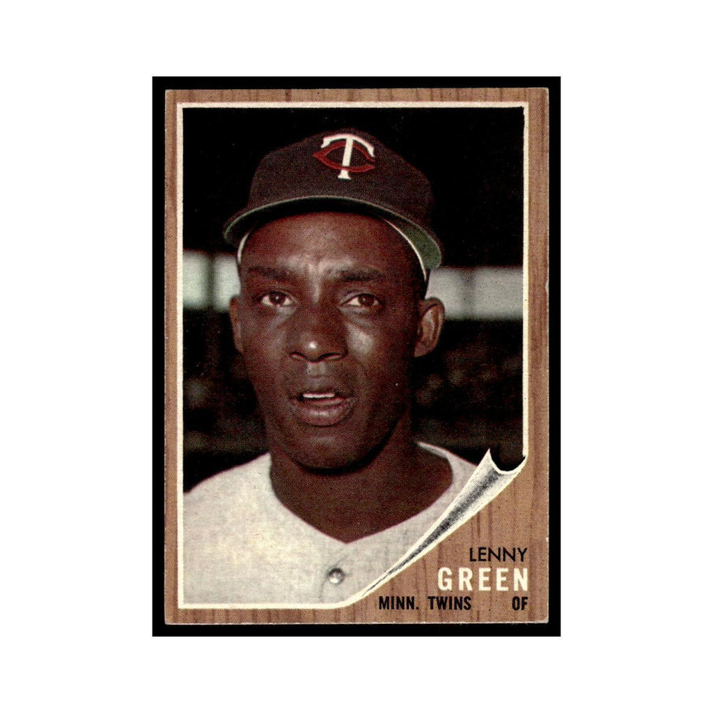 Lenny Green 1962 Topps #84 Minnesota Twins Baseball Card VG