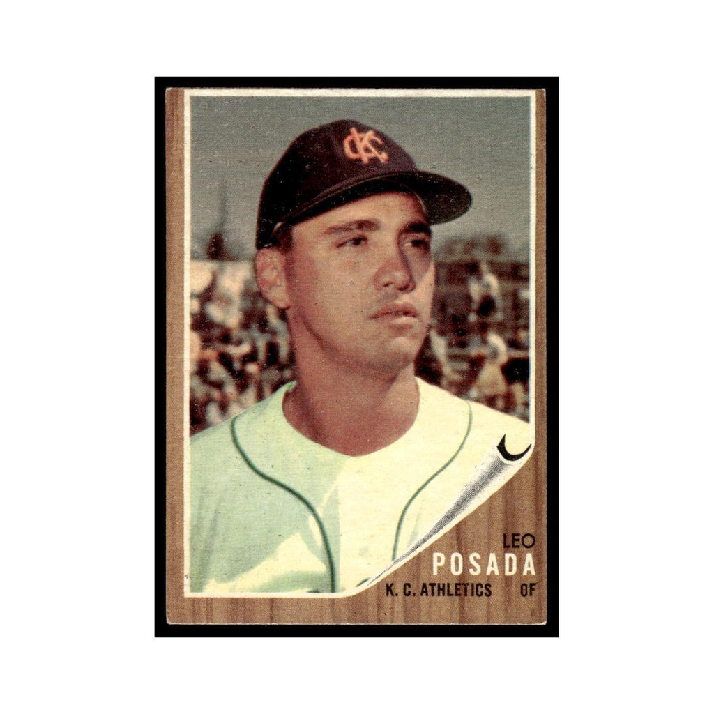 Leo Posada 1962 Topps #168 Kansas City Athletics Baseball Card VG