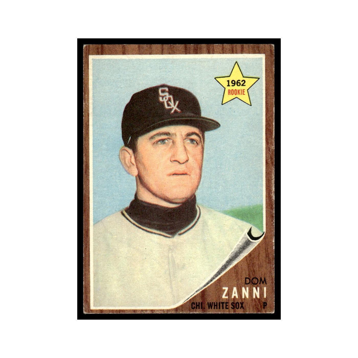 Dom Zanni Rookie 1962 Topps #214 Chicago White Sox Baseball Card VG