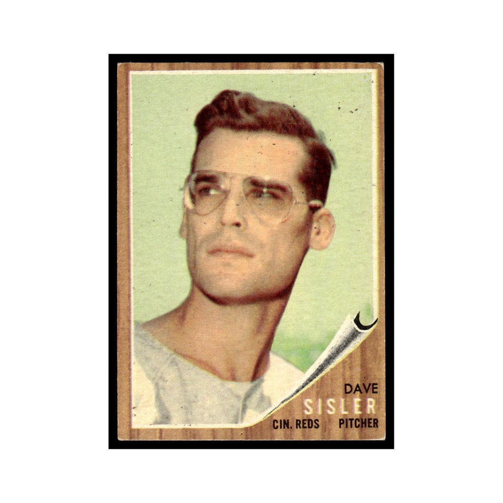 Dave Sisler 1962 Topps #171 Cincinnati Reds Baseball Card VG