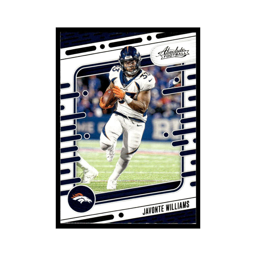 Javonte Williams 2024 Panini Absolute #31 Denver Broncos Football Card NM