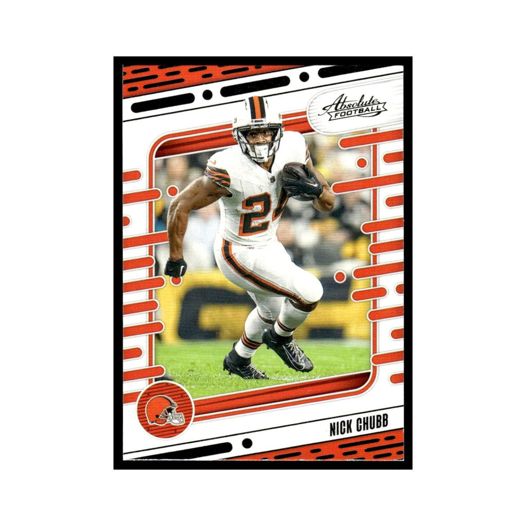 Nick Chubb 2024 Panini Absolute #23 Cleveland Browns Football Card NM