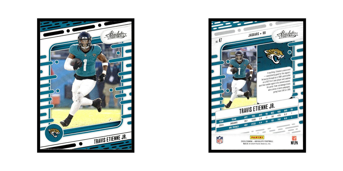 Travis Etienne Jr. 2024 Panini Absolute #47 Jacksonville Jaguars NM