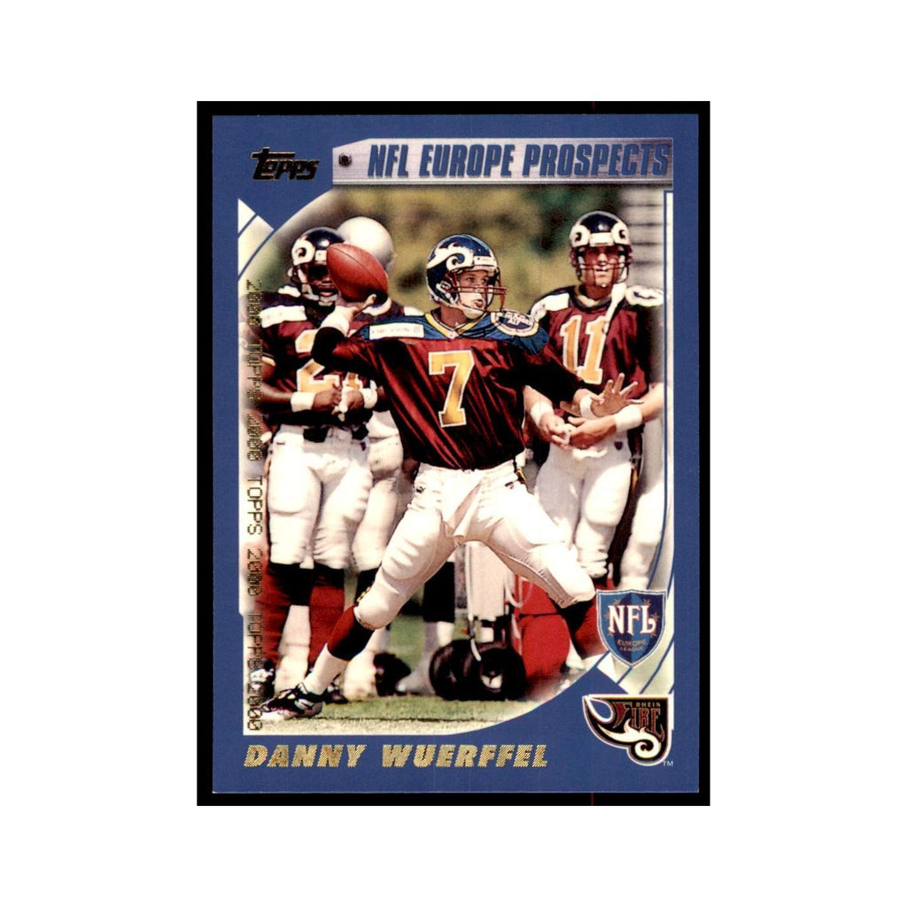 Danny Wuerffel 2000 Topps #346 Football Cards Football Card NM