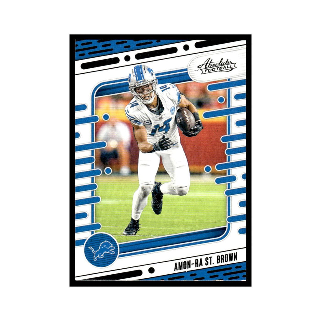 Amon-Ra St. Brown 2024 Panini Absolute #33 Detroit Lions Football Card NM