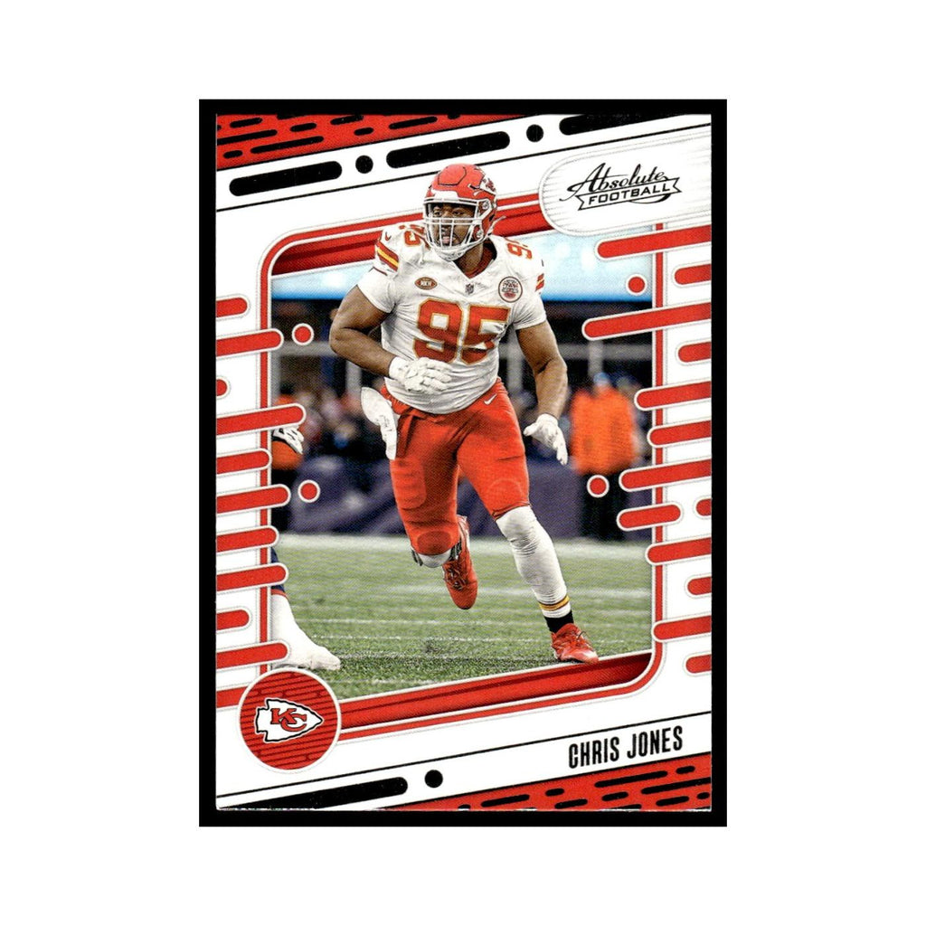 Chris Jones 2024 Panini Absolute #52 Kansas City Chiefs Football Card NM