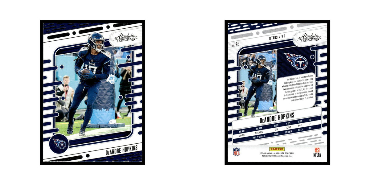DeAndre Hopkins 2024 Panini Absolute #98 Tennessee Titans Football Card NM