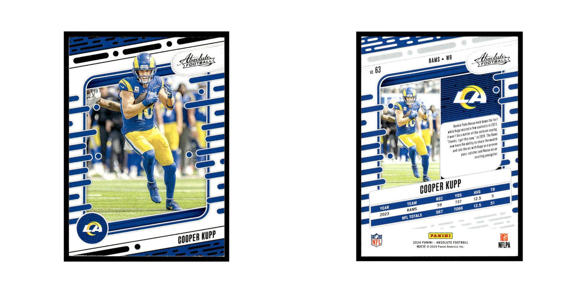 Cooper Kupp 2024 Panini Absolute #63 Los Angeles Rams Football Card NM
