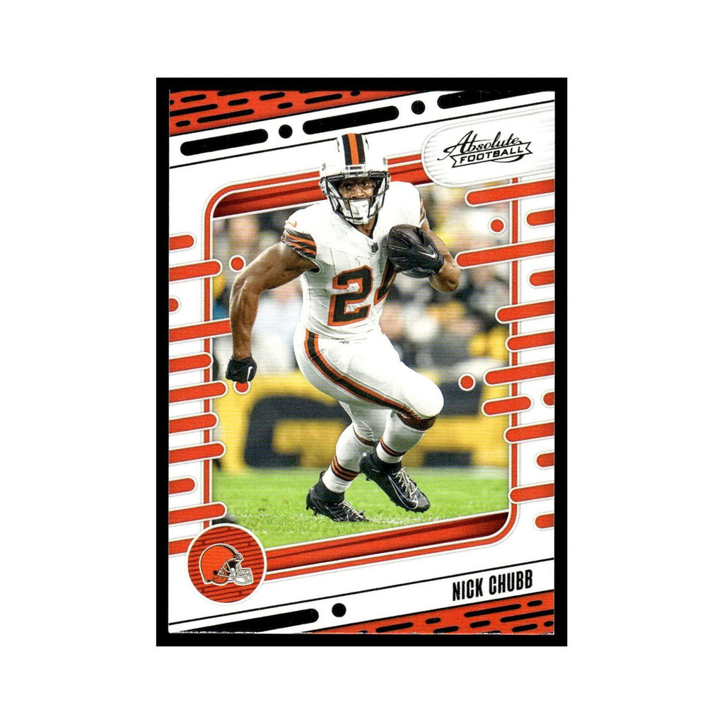 Nick Chubb 2024 Panini Absolute #23 Cleveland Browns Football Card NM