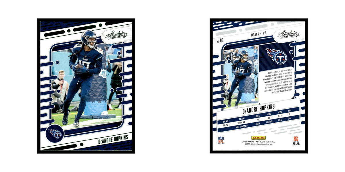 DeAndre Hopkins 2024 Panini Absolute #98 Tennessee Titans Football Card NM