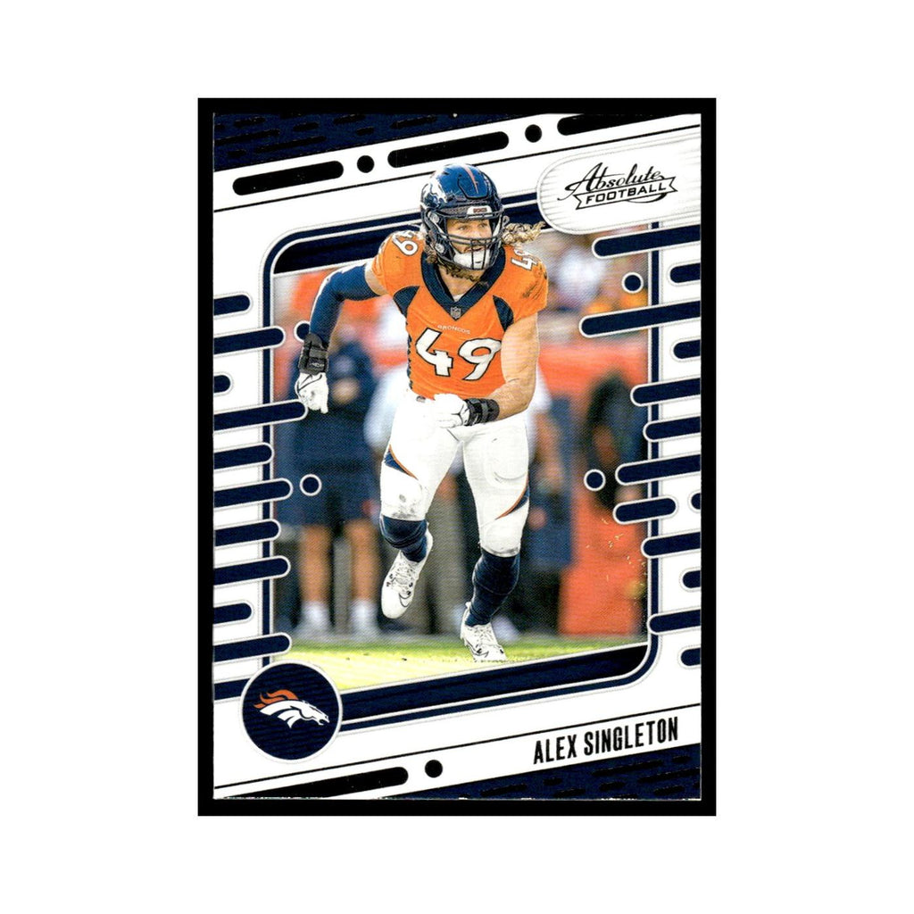 Alex Singleton 2024 Panini Absolute #32 Denver Broncos Football Card NM