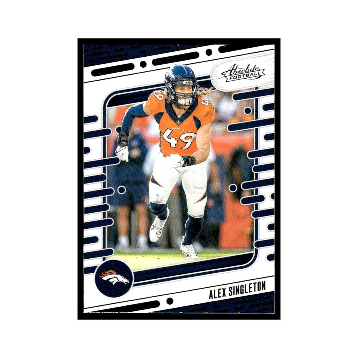Alex Singleton 2024 Panini Absolute #32 Denver Broncos Football Card NM