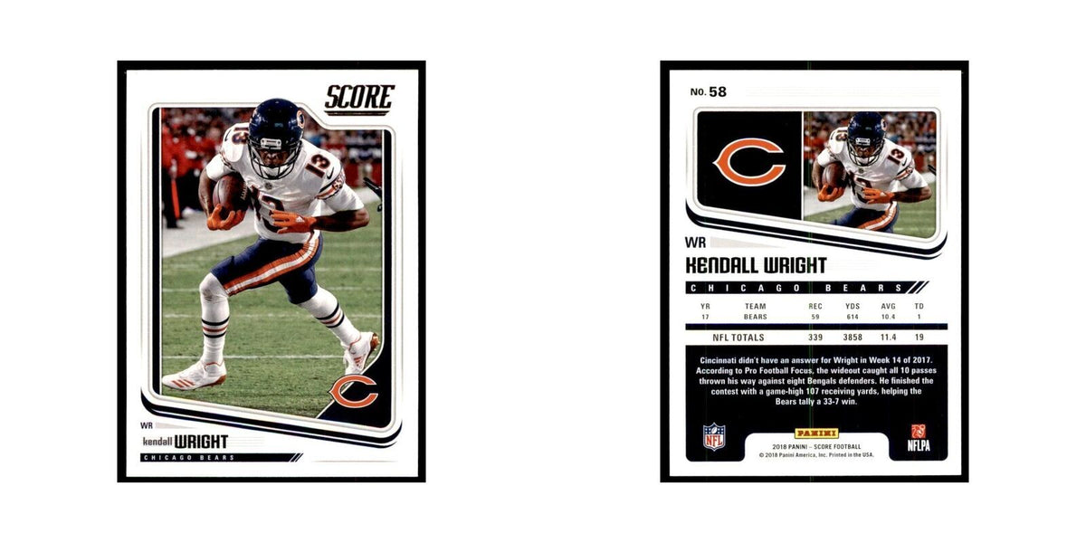 Kendall Wright 2018 Score #58 Football Cards Football Card NM