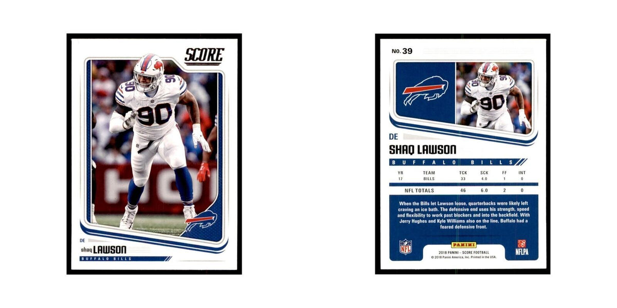 Shaq Lawson 2018 Score #39 Football Cards Football Card NM