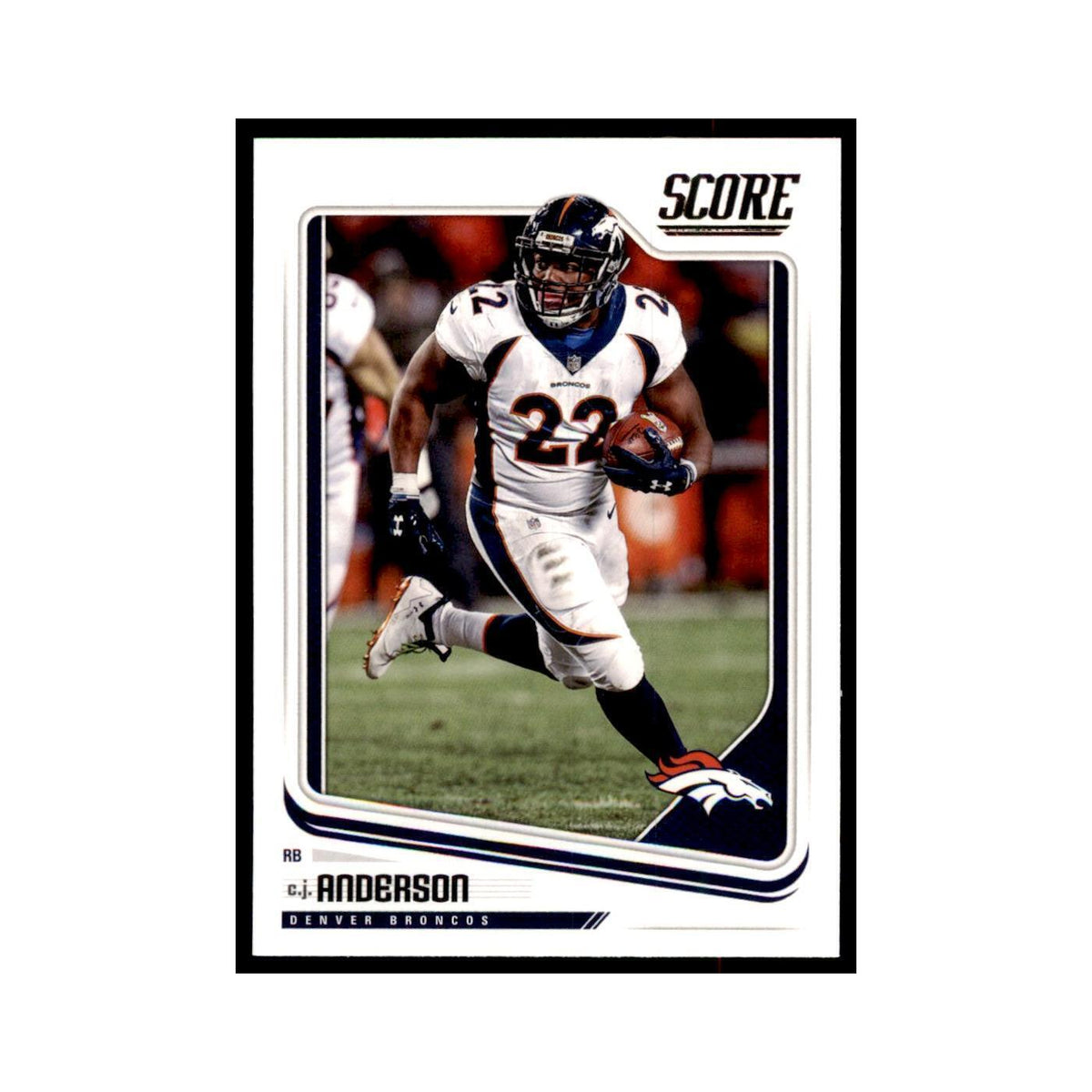 C.J. Anderson 2018 Score #97 Football Cards Football Card NM