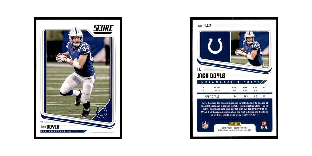 Jack Doyle 2018 Score #142 Football Cards Football Card NM