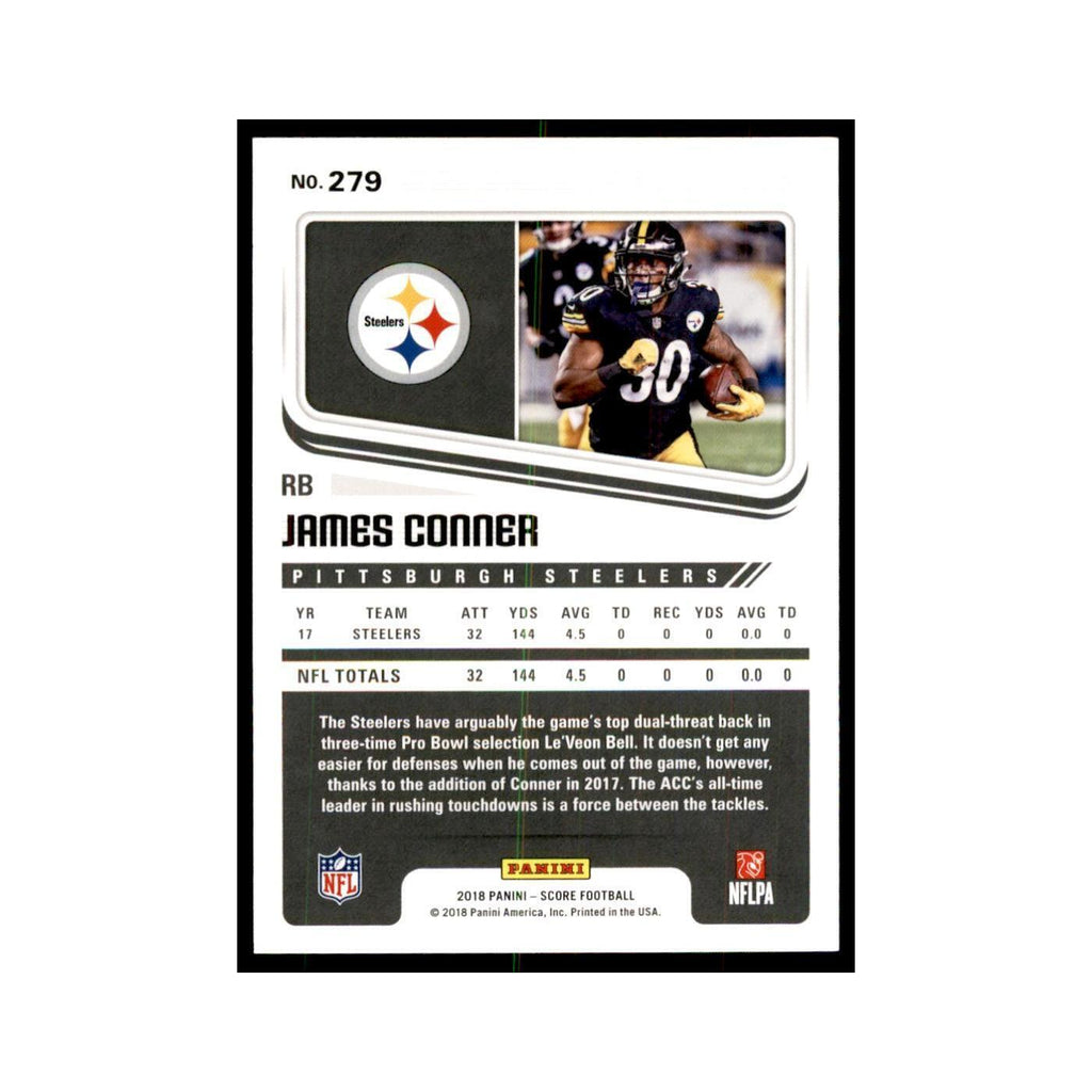 James Conner 2018 Score #279 Football Cards Football Card NM