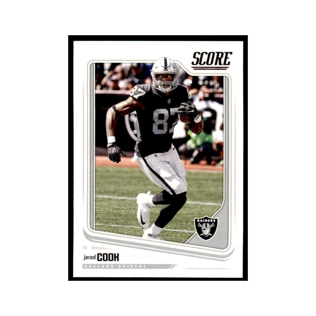 Jared Cook 2018 Score #254 Football Cards Football Card NM