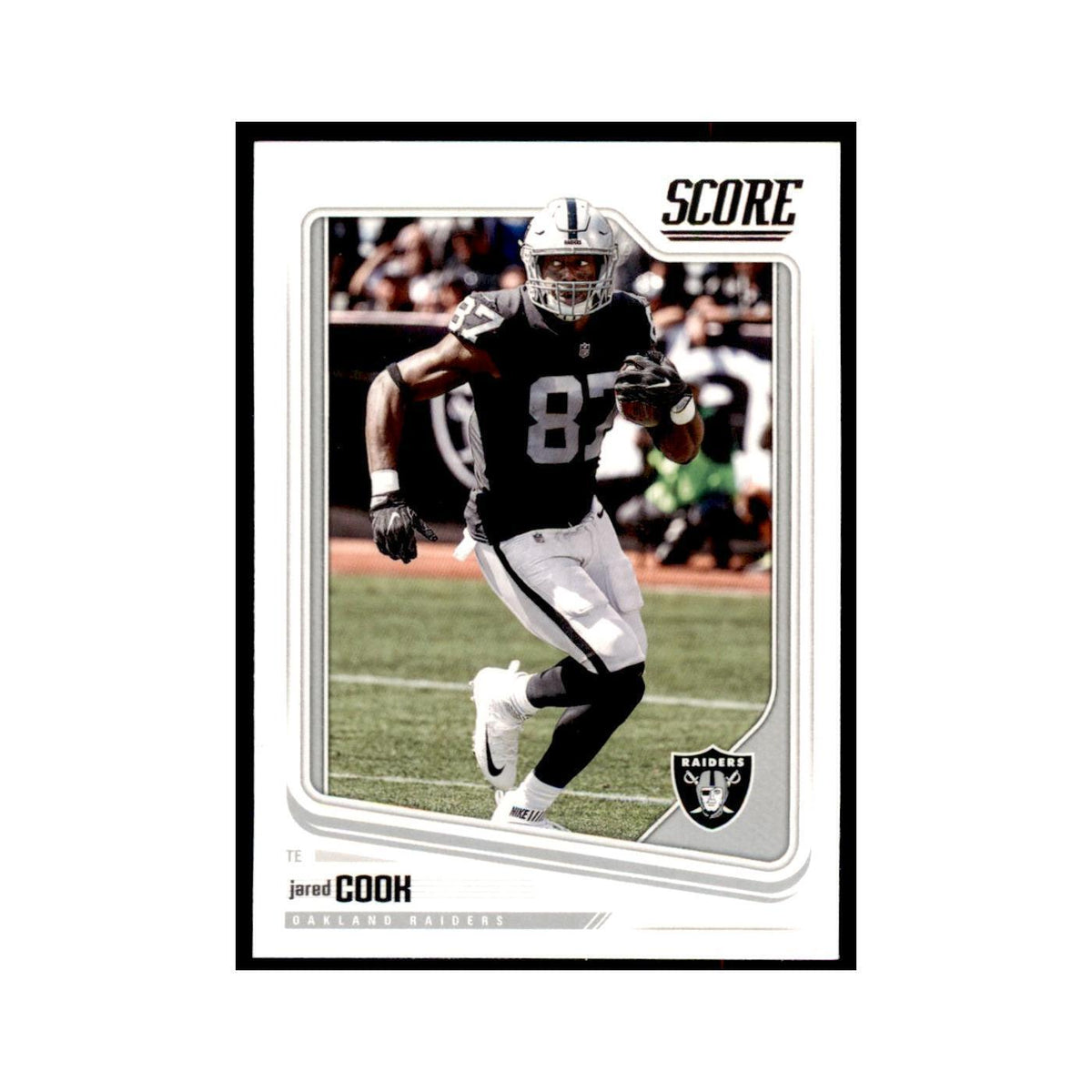 Jared Cook 2018 Score #254 Football Cards Football Card NM