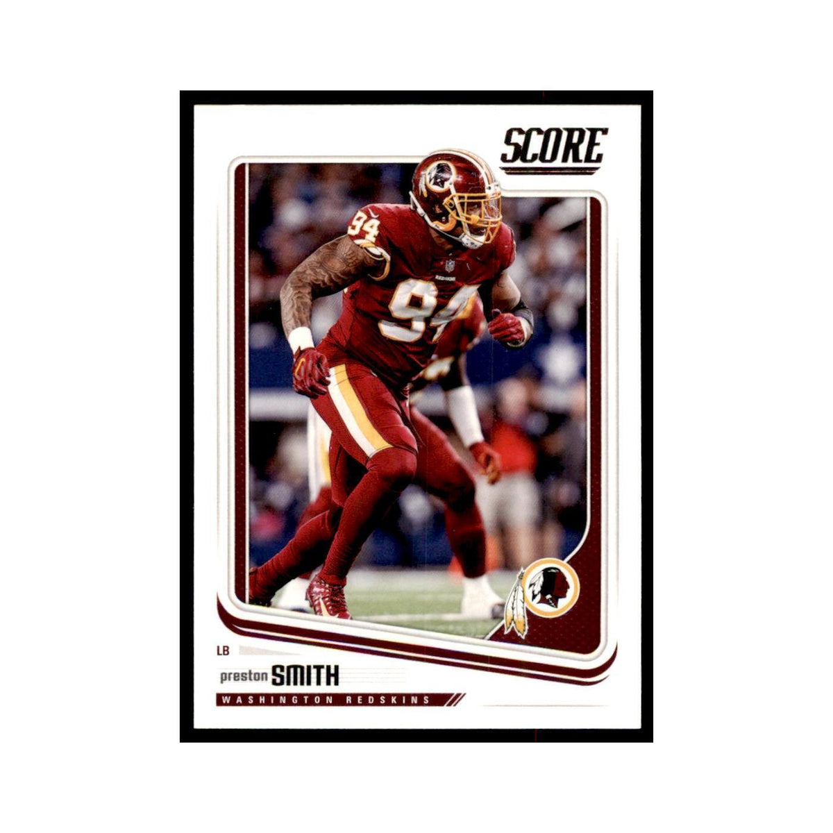 Preston Smith 2018 Score #325 Football Cards Football Card NM