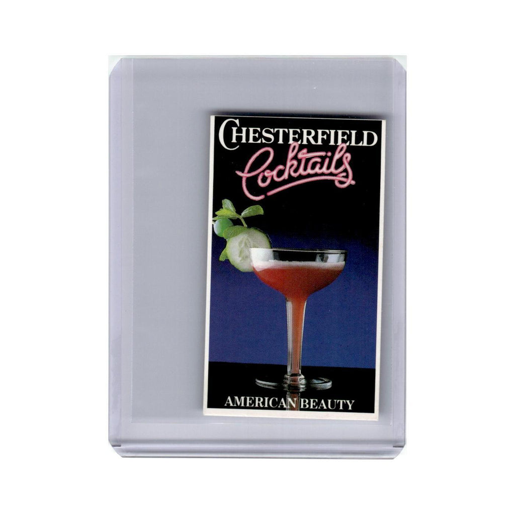 American Beauty 1980 Chesterfield Cocktails #nan Baseball Card VG