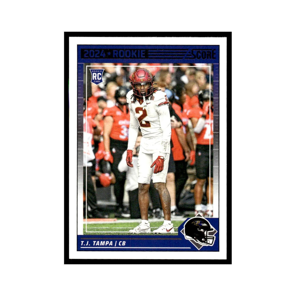 T.J. Tampa Rookie 2024 Score #397 Baltimore Ravens Football Card NM