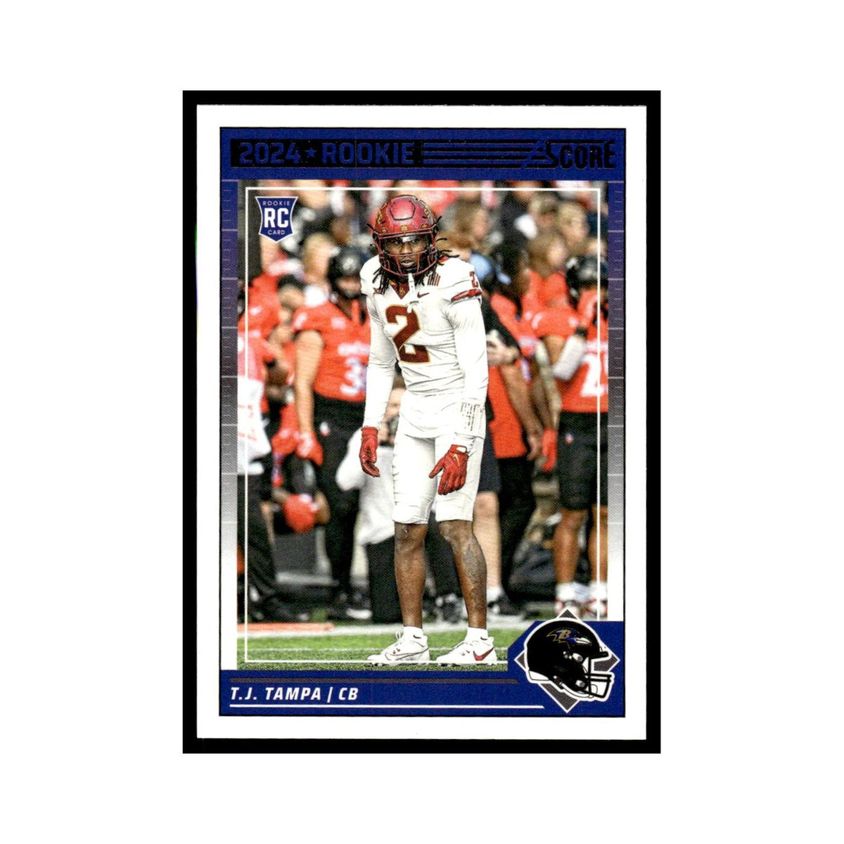 T.J. Tampa Rookie 2024 Score #397 Baltimore Ravens Football Card NM