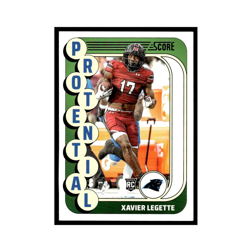 Xavier Legette Rookie 2024 Score #23 Carolina Panthers Football Card NM