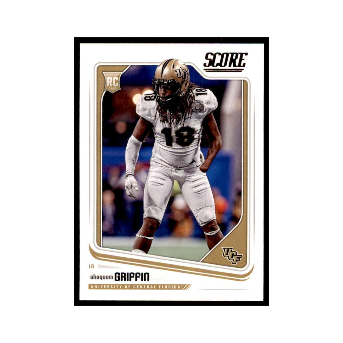 Shaquem Griffin Rookie 2018 Score #424 Baseball Cards Football Card NM