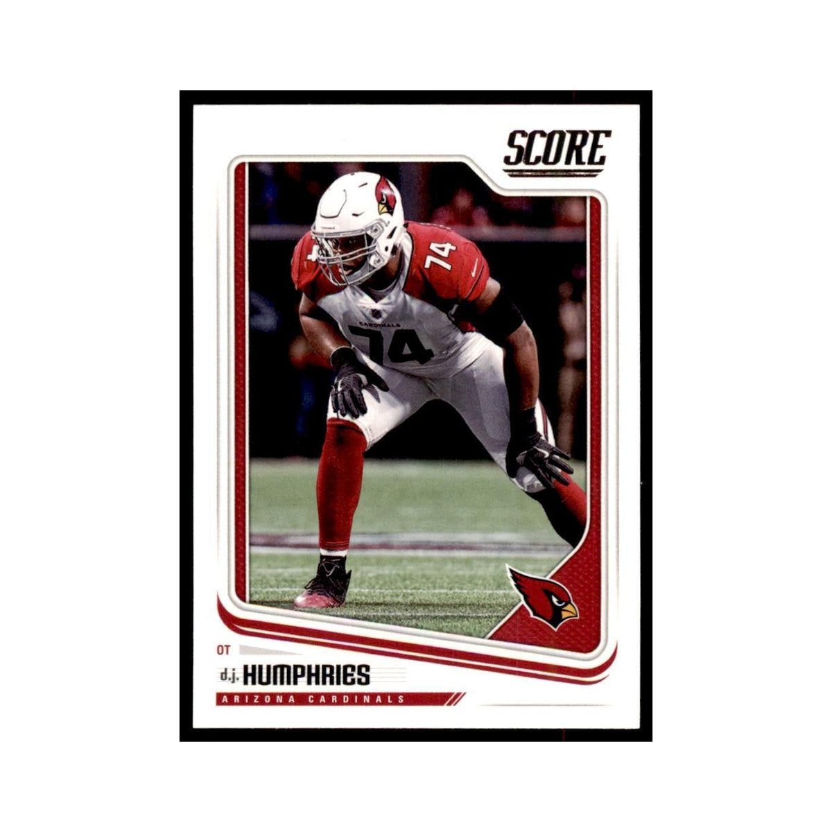 D.J. Humphries 2018 Score #9 Baseball Cards Football Card NM