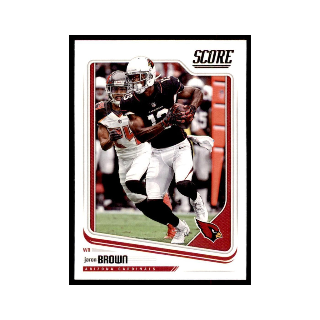 Jaron Brown 2018 Score #8 Baseball Cards Football Card NM