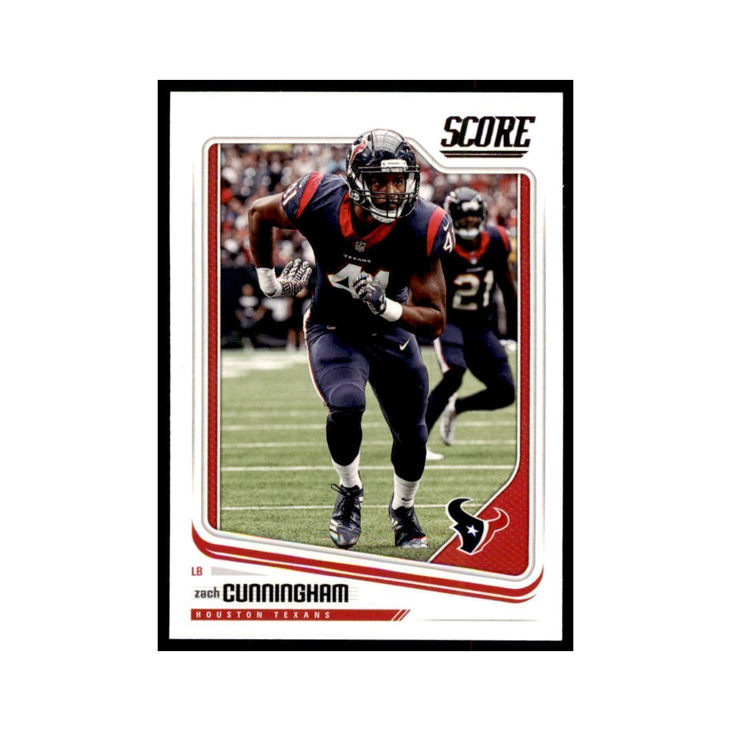 Zach Cunningham 2018 Score #132 Baseball Cards Football Card NM