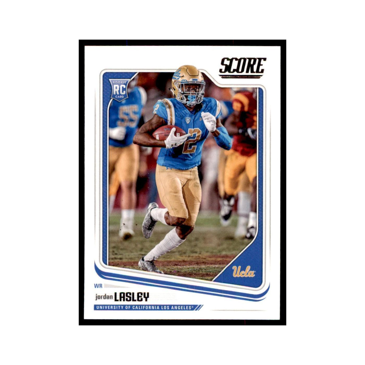 Jordan Lasley Rookie 2018 Score #395 Baseball Cards Football Card NM