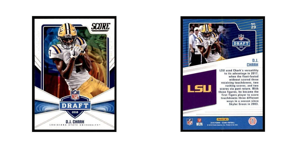 DJ Chark 2018 Score #29 Baseball Cards Football Card NM