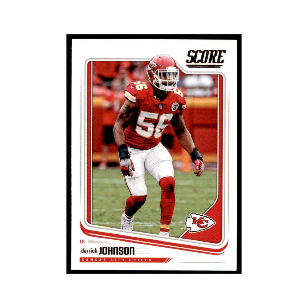 Derrick Johnson 2018 Score #163 Baseball Cards Football Card NM