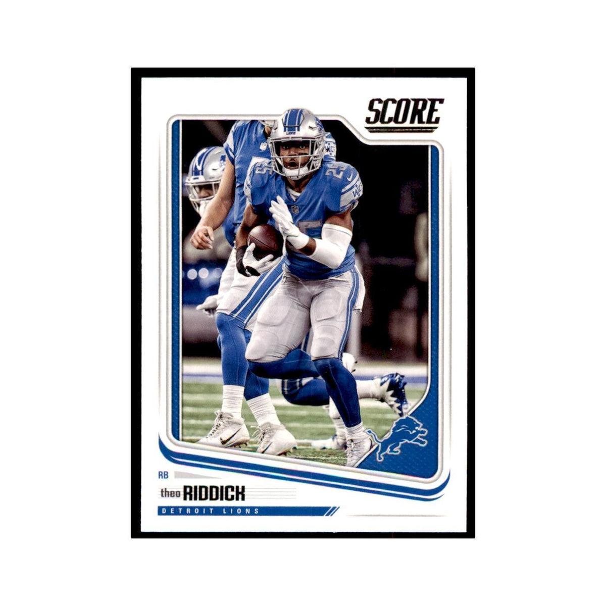 Theo Riddick 2018 Score #111 Baseball Cards Football Card NM