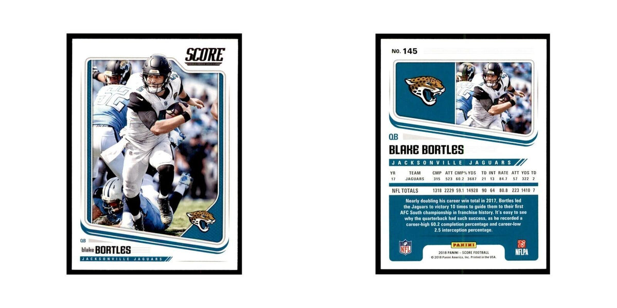 Blake Bortles 2018 Score #145 Baseball Cards Football Card NM