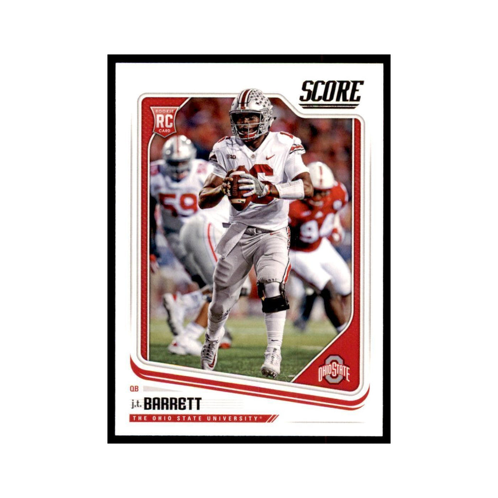J.T. Barrett Rookie 2018 Score #423 Baseball Cards Football Card NM