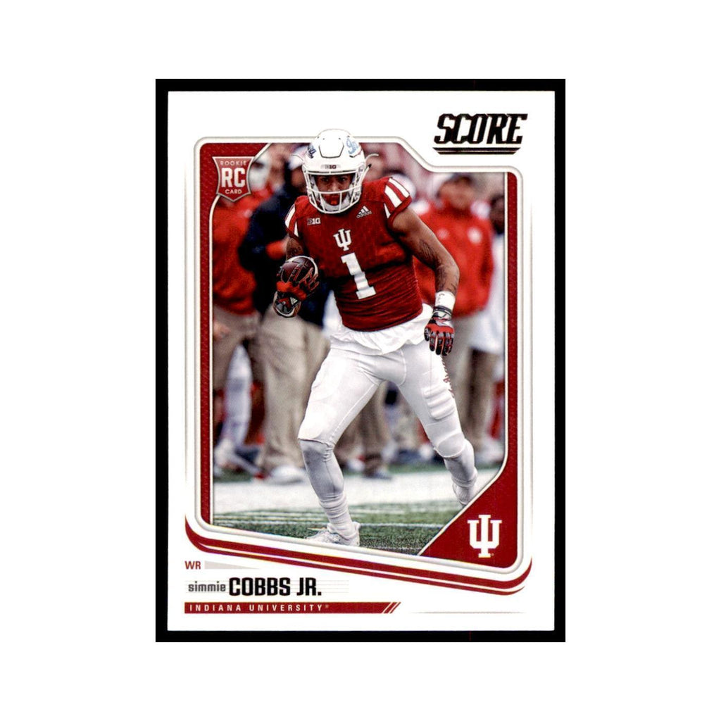 Simmie Cobbs Jr. Rookie 2018 Score #390 Baseball Cards Football Card NM