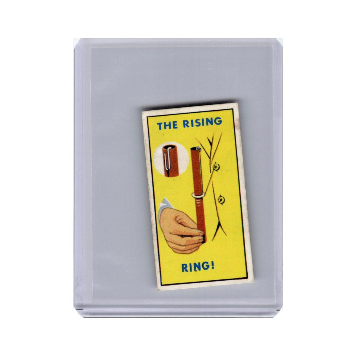 The Rising Ring 1965 C G Confectionery Box of Tricks #24.0 Baseball Card VG