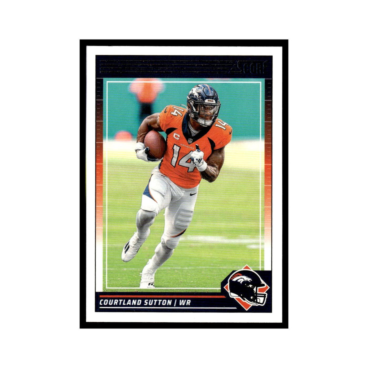 Courtland Sutton 2024 Score #87 Denver Broncos Football Card NM