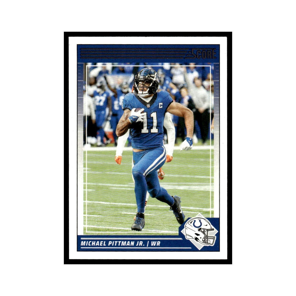 Michael Pittman Jr. 2024 Score #121 Indianapolis Colts Football Card NM