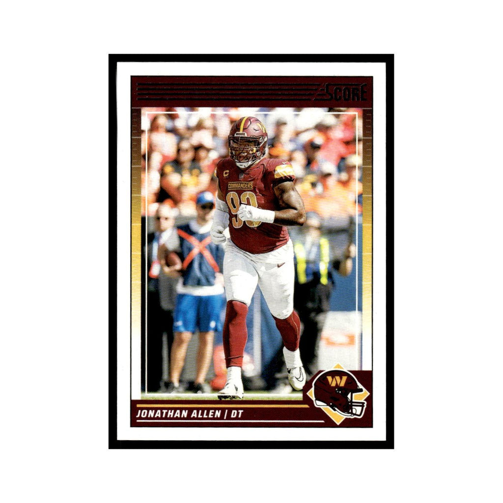 Jonathan Allen 2024 Score #280 Washington Commanders Football Card NM