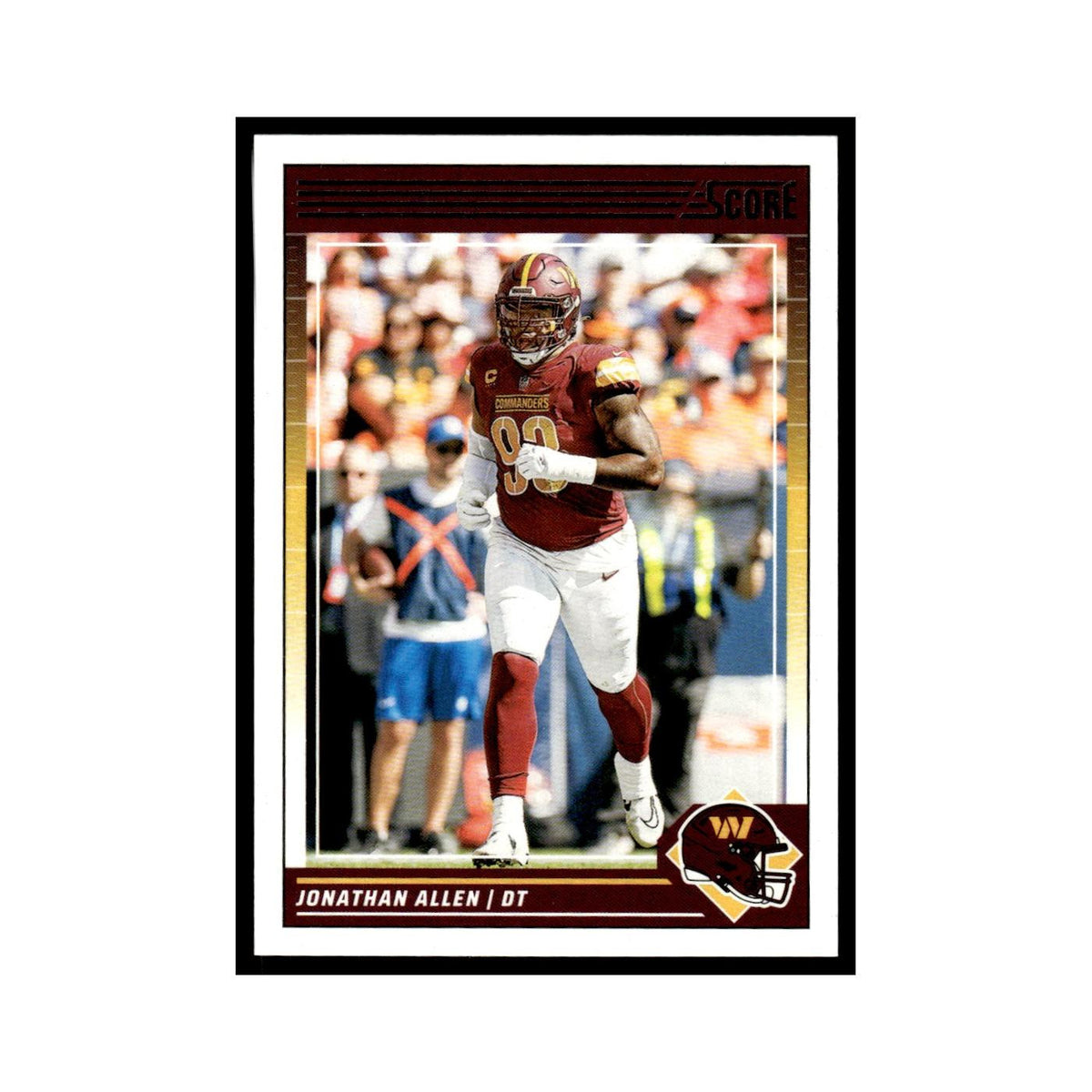 Jonathan Allen 2024 Score #280 Washington Commanders Football Card NM