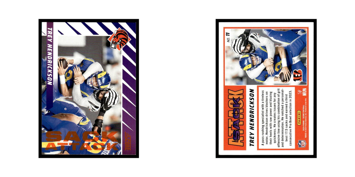 Trey Hendrickson 2024 Score #11 Cincinnati Bengals Football Card NM