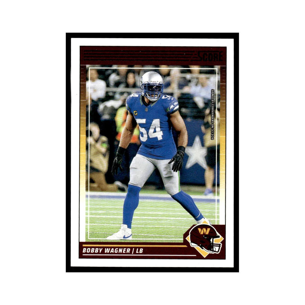 Bobby Wagner 2024 Score #253 Washington Commanders Football Card NM